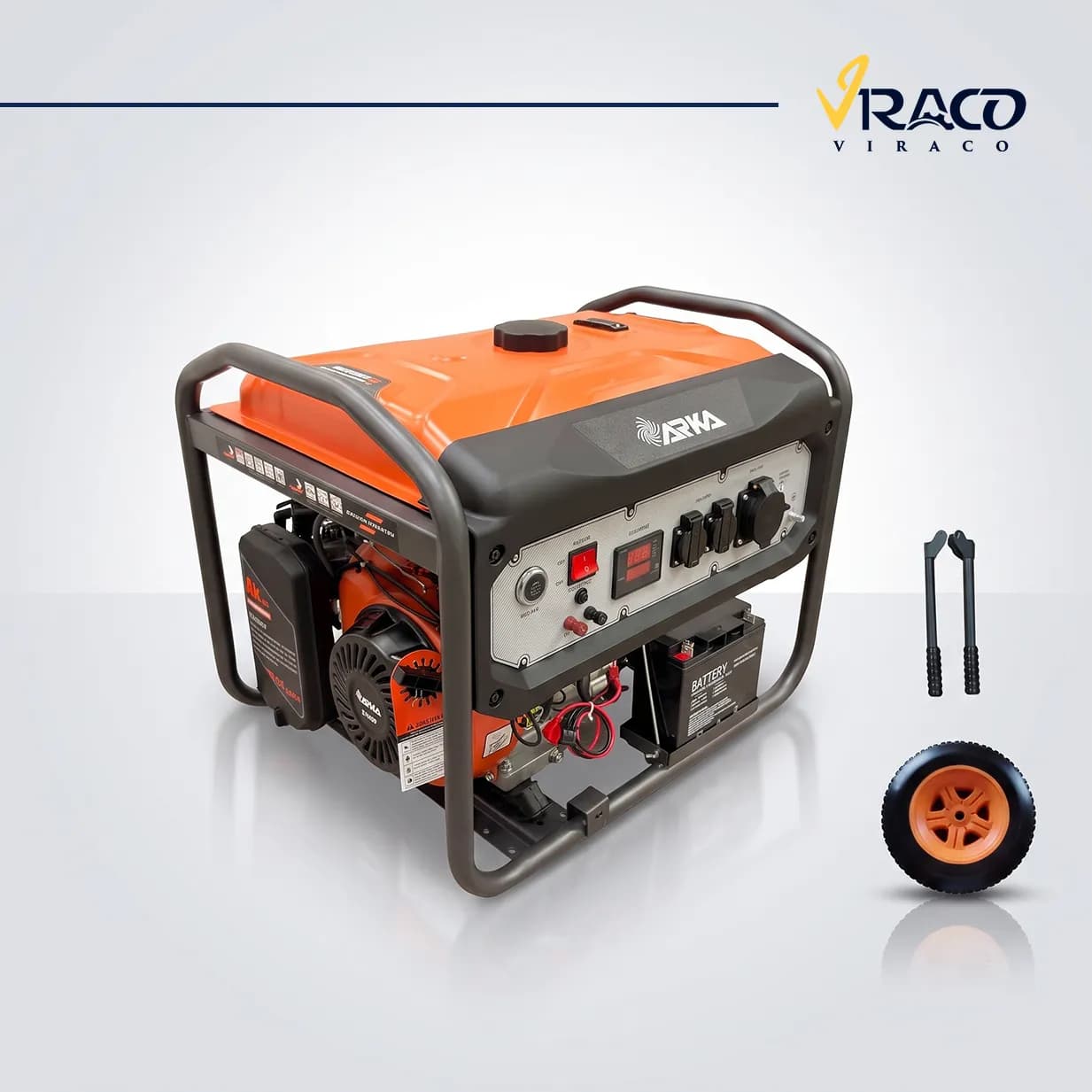 موتور برق بنزینی آرکا 7.5 کیلووات مدل RK9000EC