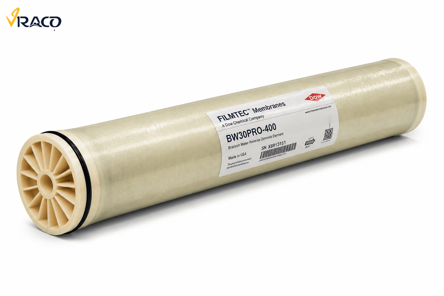 فیلتر ممبران 8 اینچ فیلمتک BW30pro-400 لب شور