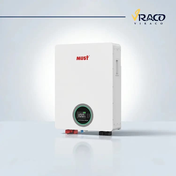 باتری لیتیوم ماست 5 کیلووات ساعت مدل 51.2V 100Ah