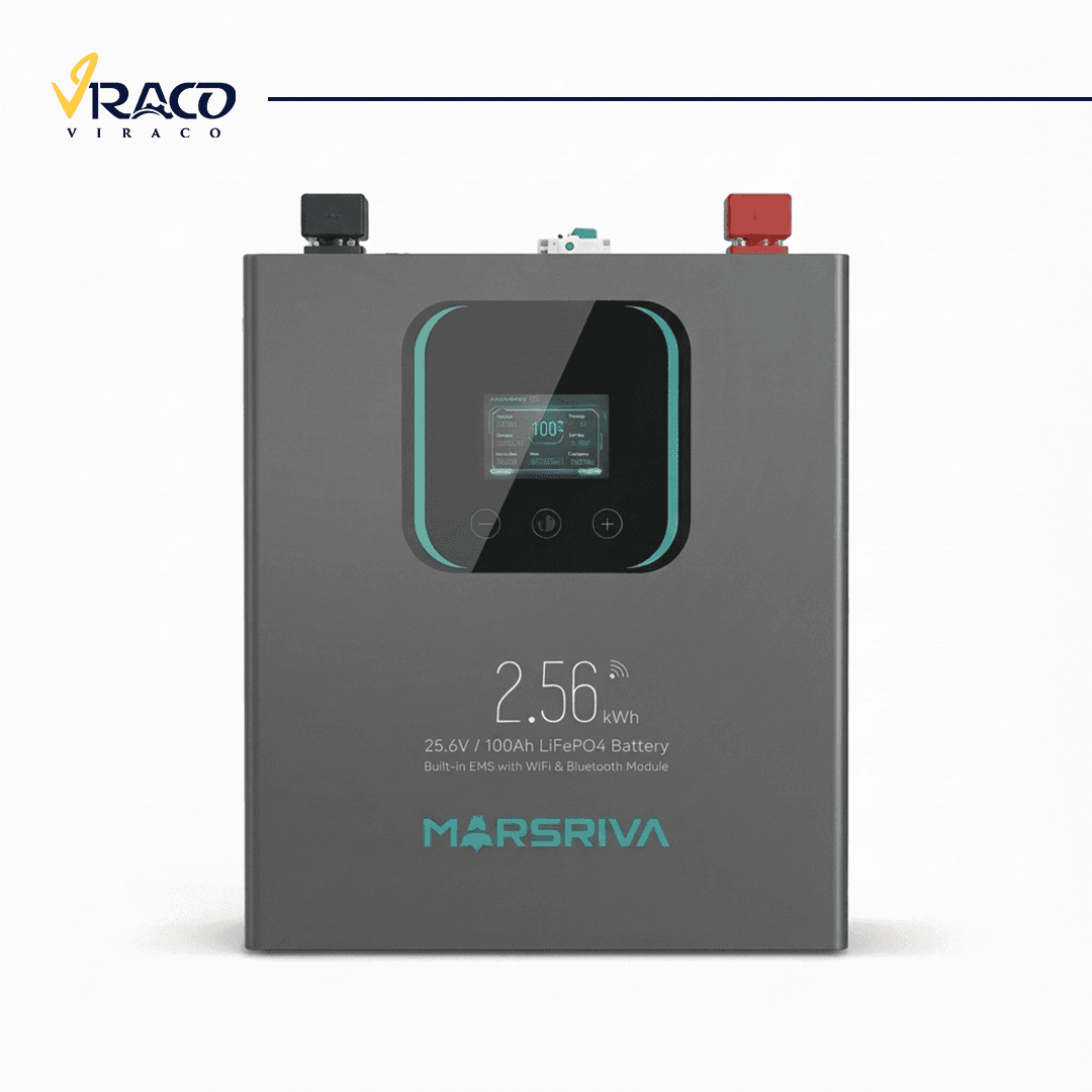 باتری مارس ریوا (Marsriva) 2.6 کیلووات ساعت مدل MR-LFP24-100-WMD