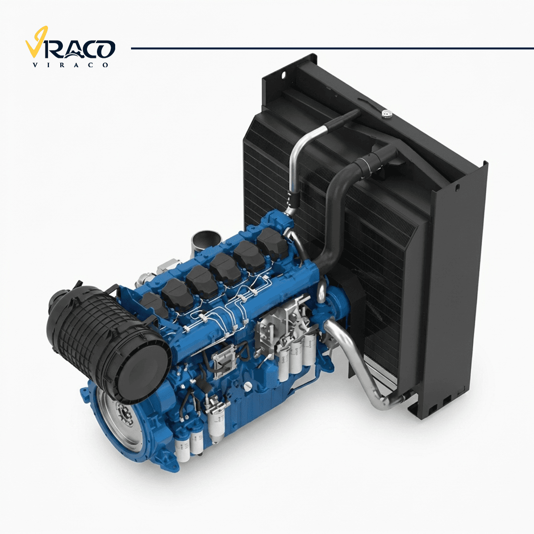 دیزل ژنراتور 750 کاوا بادوین مدل 6M33G750/5 2