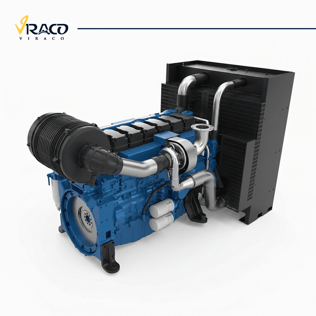 دیزل ژنراتور 660 کاوا بادوین مدل 8M21G660/5 4