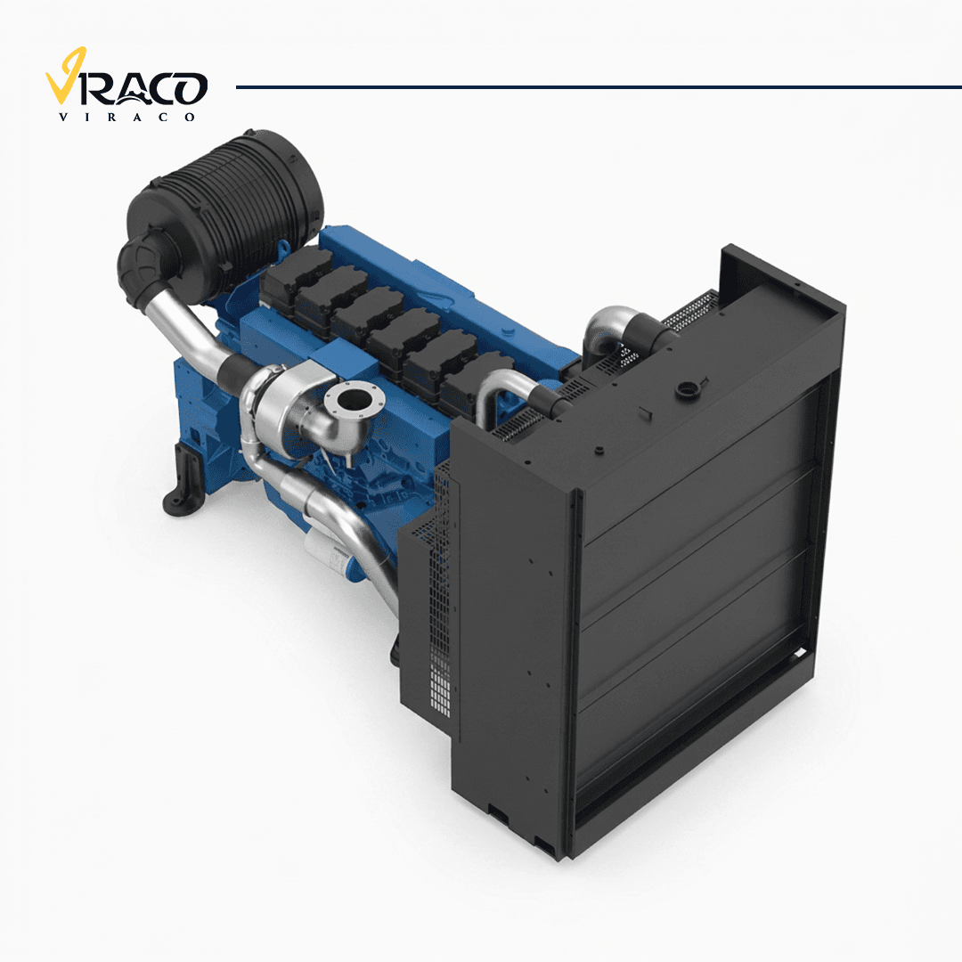 دیزل ژنراتور 500 کاوا بادوین مدل 6M21G500/5 3