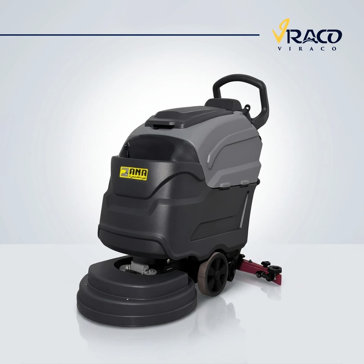 اسکرابر صنعتی باطری دار (باطری ژل) مدل ANA E100 B