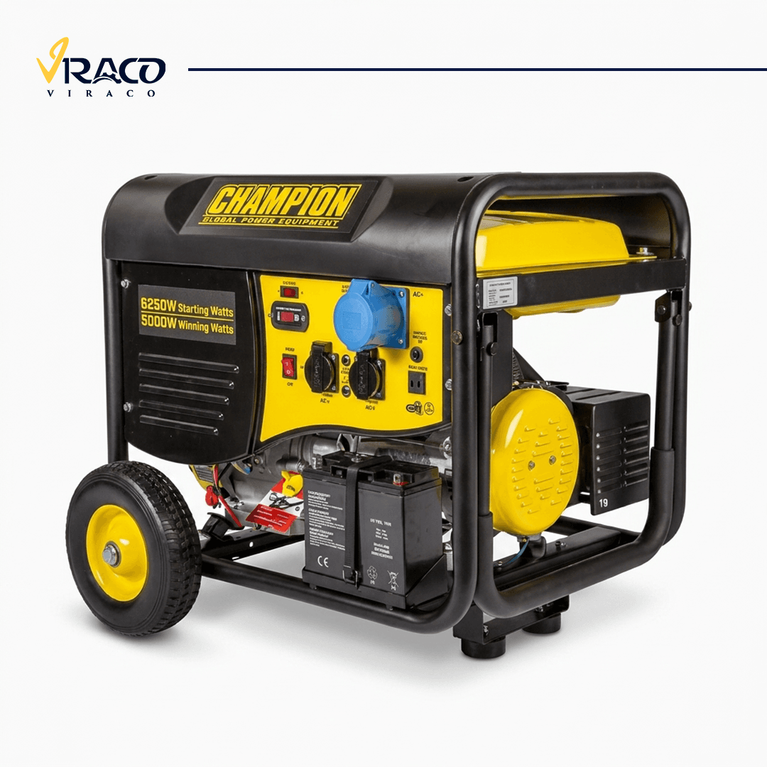 موتور برق بنزینی ۶.۲۵ کیلو وات چمپیون مدل CPG6500E2-EU